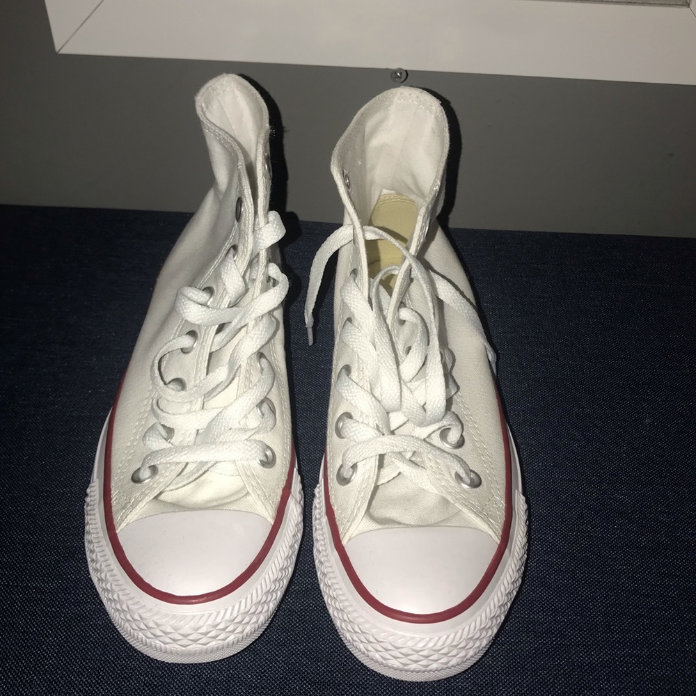 White High Top Converse